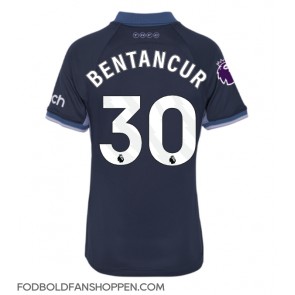 Tottenham Hotspur Rodrigo Bentancur #30 Udebanetrøje Dame 2023-24 Kortærmet